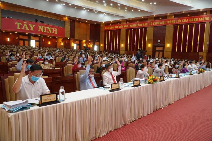 Bế mạc Kỳ họp thứ nhất Hội đồng nhân dân tỉnh Tây Ninh khóa X, nhiệm kỳ 2021-2026